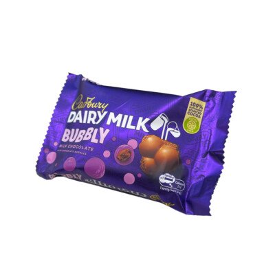 dairy milk bubbly وسط